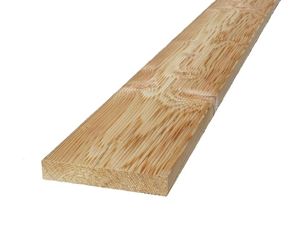 <p><strong>Bretter Lärche 24 x 145 mm</strong></p><p>gehobelt, geriffelt, 4m lang</p>