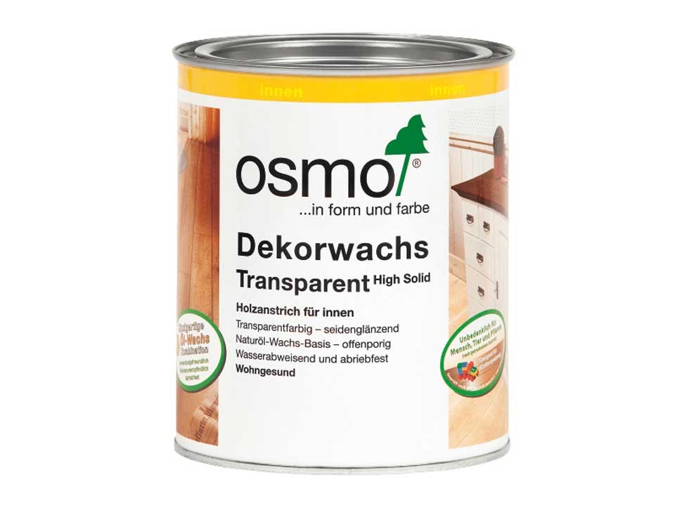 <p><strong>Osmo Dekorwachs transparent</strong></p><p>alle Farben & Größen</p>